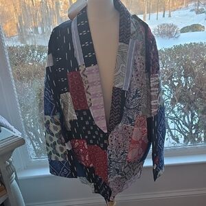 Ashley Taylor Patchwork Katana Blazer